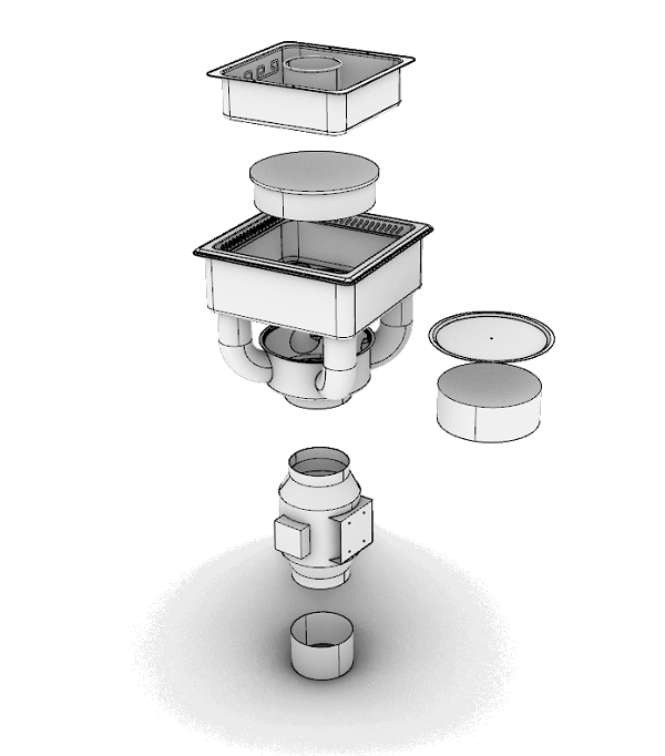 34方鍋海底撈組件(圖1)