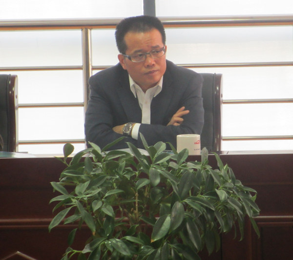 熱烈歡迎區(qū)領(lǐng)導(dǎo)蒞臨我司調(diào)研指導(dǎo)(圖1)