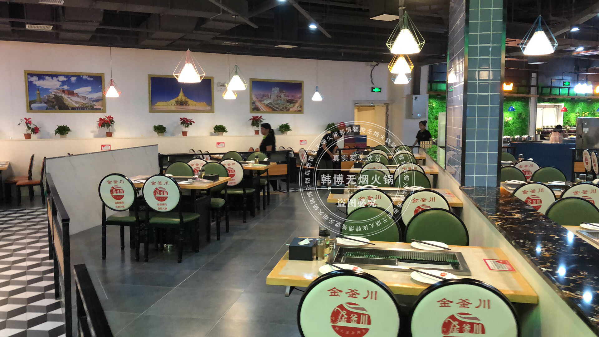 定制涮烤一體桌有啥優(yōu)點(diǎn)？